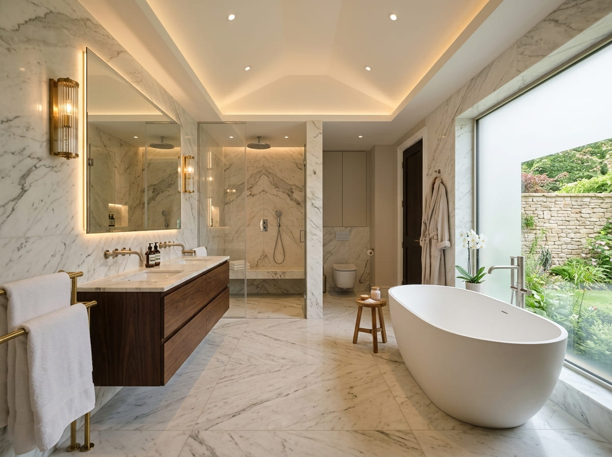 Custom Bathroom Renovation in Llano